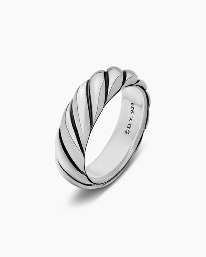 David Yurman Sculpted Cable Band Ring David Yurman Women’s