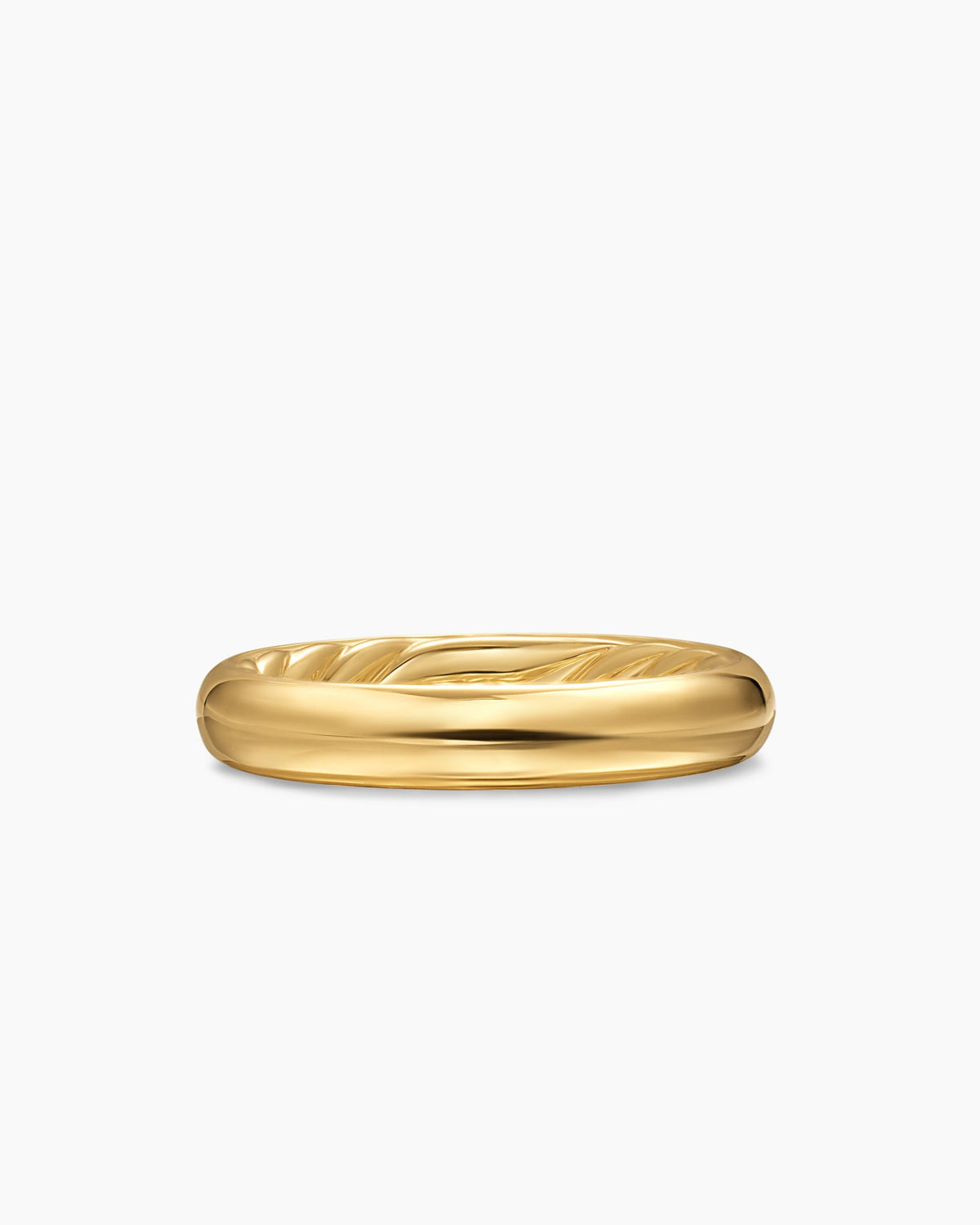David Yurman DY Mercer Band Ring in 18K Yellow Gold, 3.7mm David Yurman Women’s