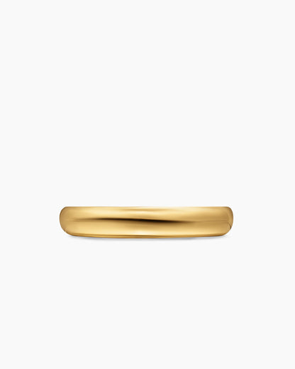 David Yurman DY Mercer Band Ring in 18K Yellow Gold, 3.7mm David Yurman Women’s