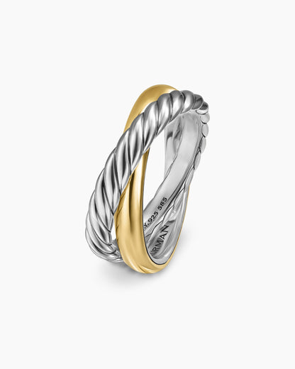 David Yurman Crossover Two Row Rotating Ring David Yurman Women’s