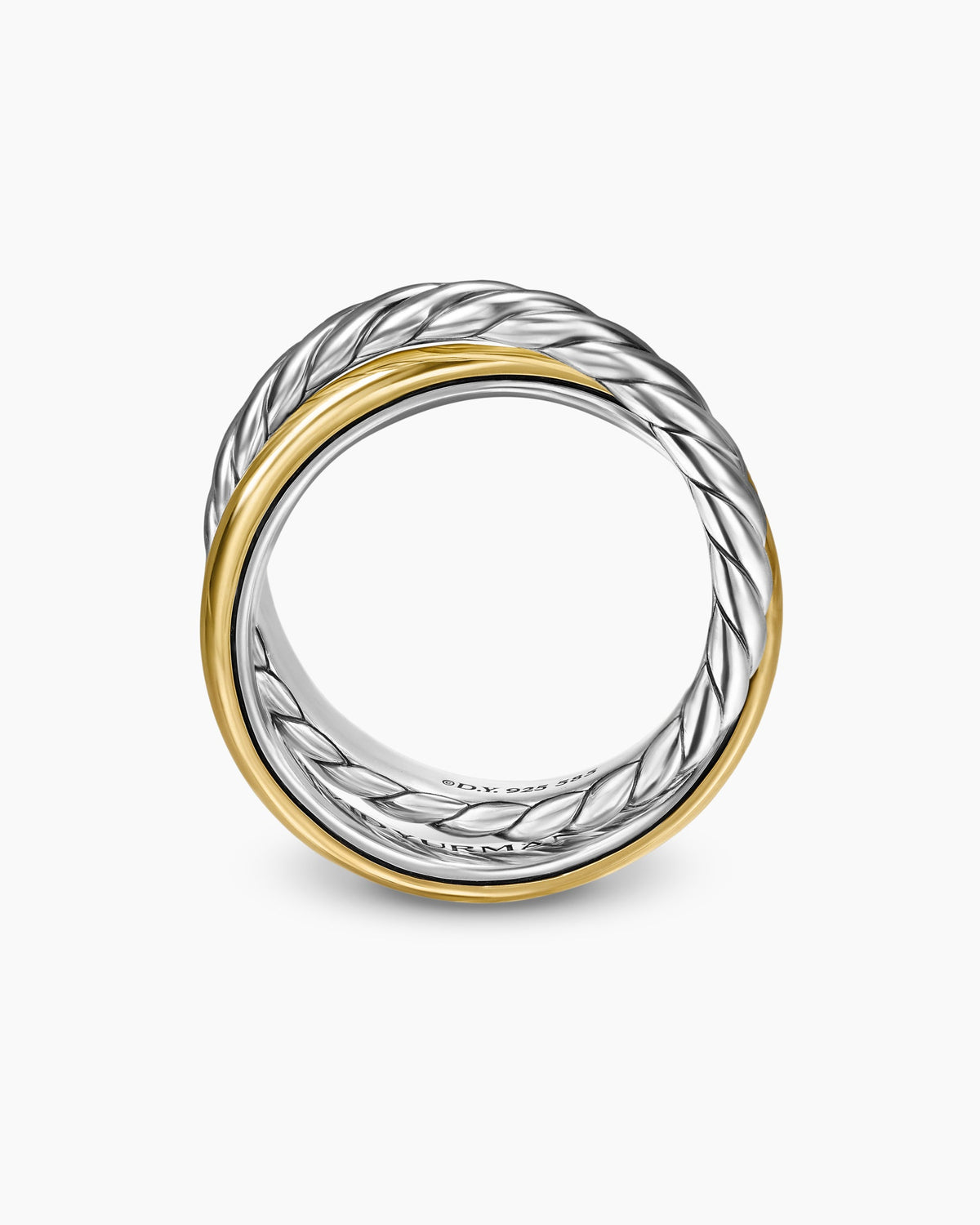 David Yurman Crossover Two Row Rotating Ring David Yurman Women’s