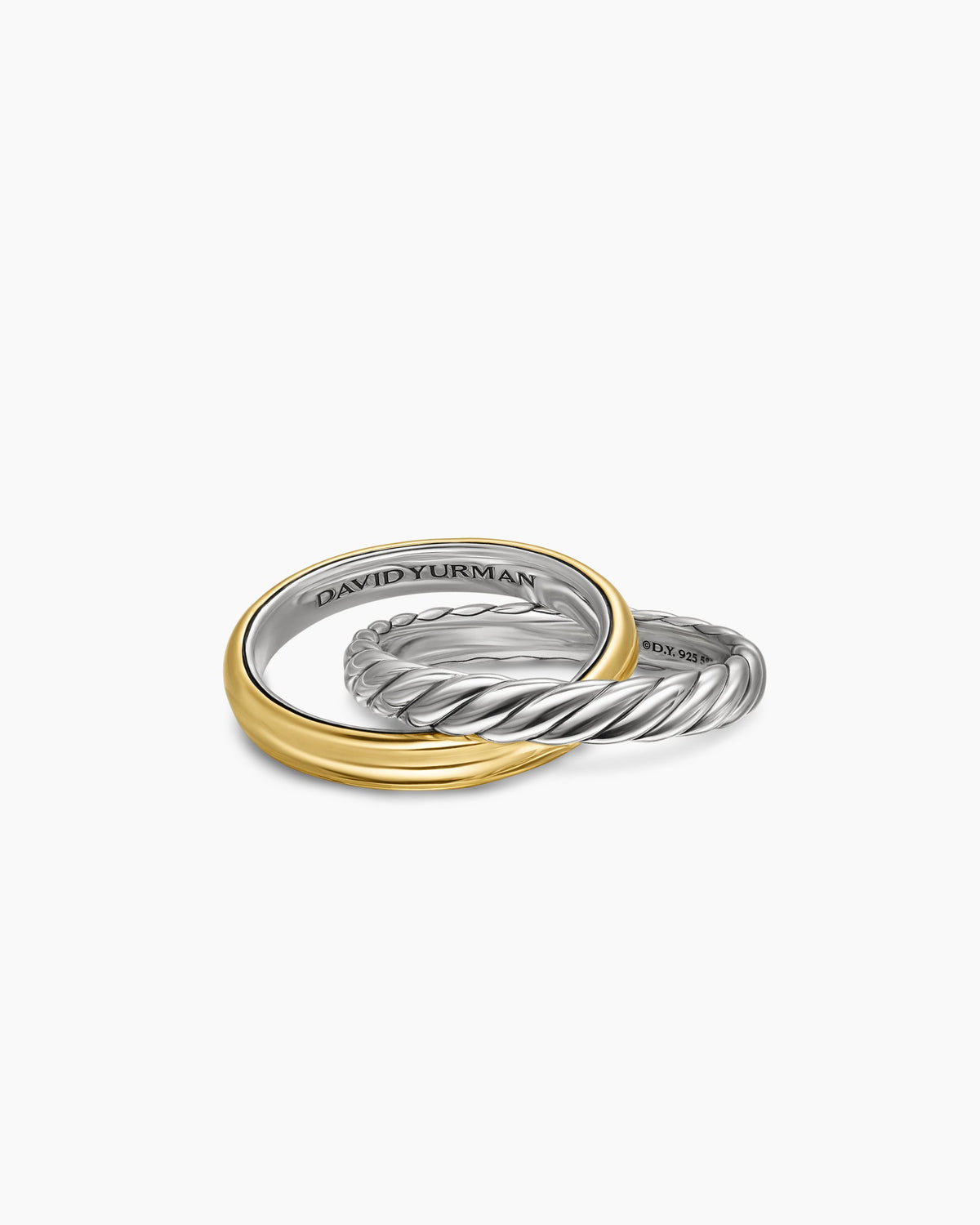 David Yurman Crossover Two Row Rotating Ring David Yurman Women’s