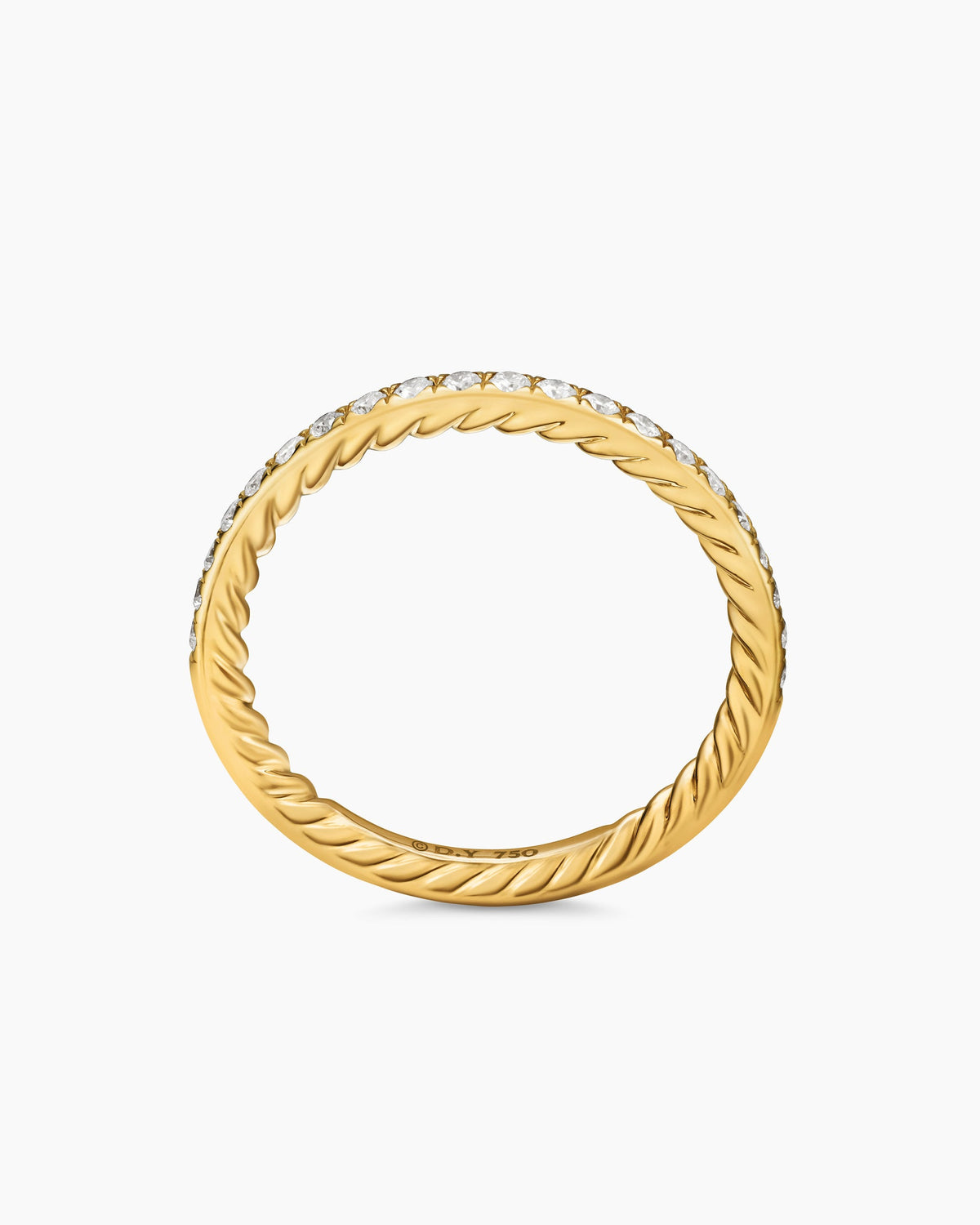 David Yurman DY Eden Partway Band Ring David Yurman Women’s|Wedding