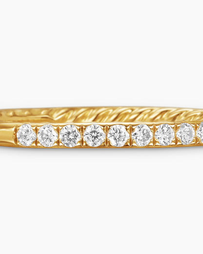 David Yurman DY Eden Partway Band Ring David Yurman Women’s|Wedding