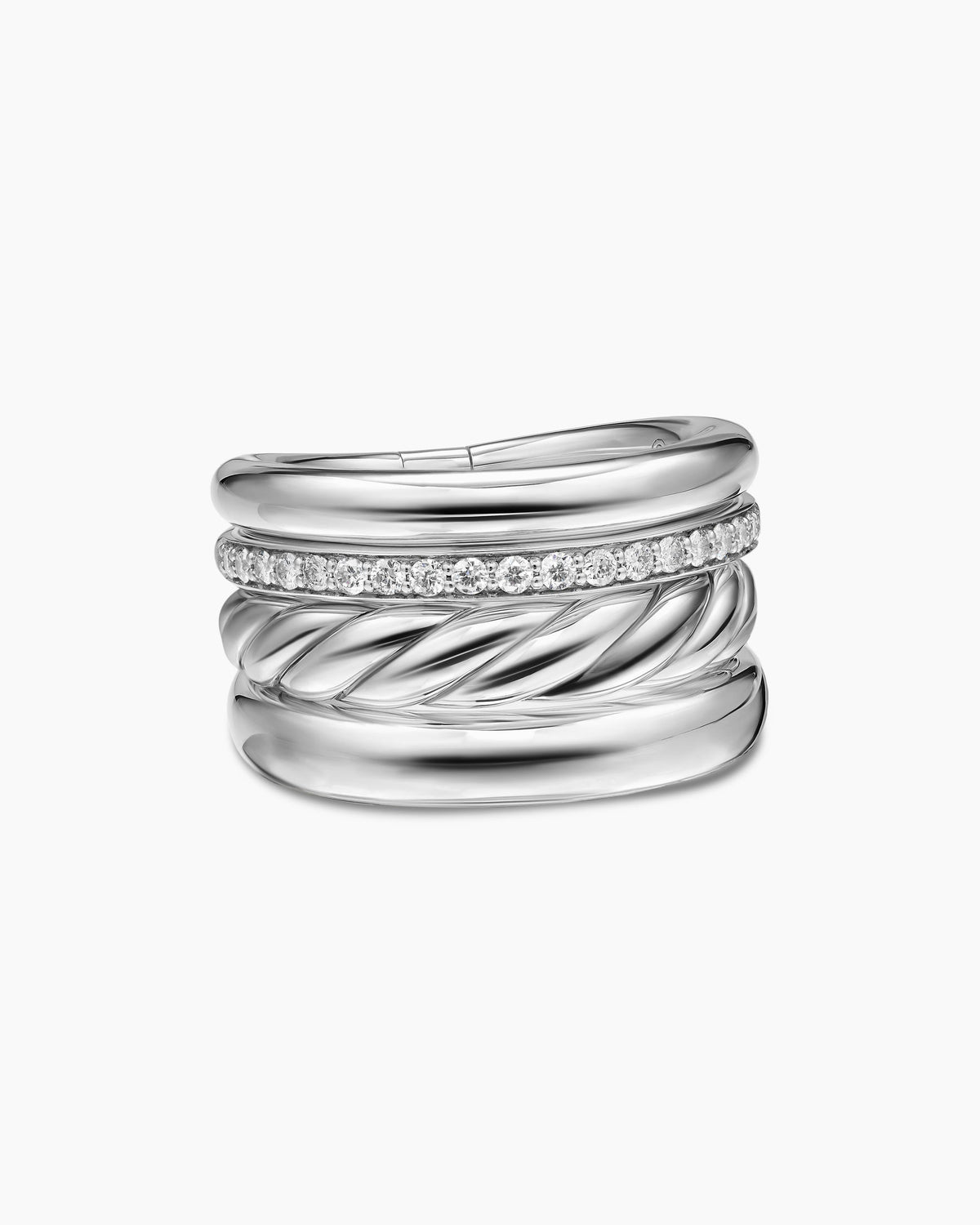 David Yurman DY Mercer Four Row Ring David Yurman Women’s