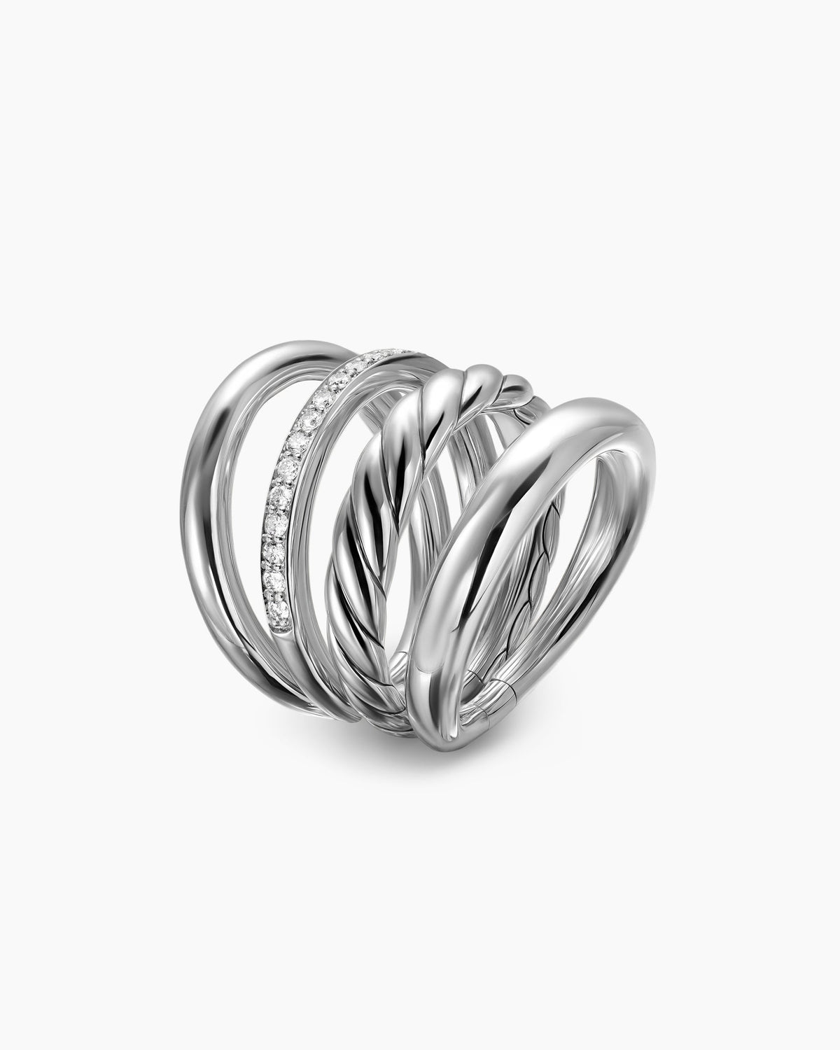 David Yurman DY Mercer Four Row Ring David Yurman Women’s