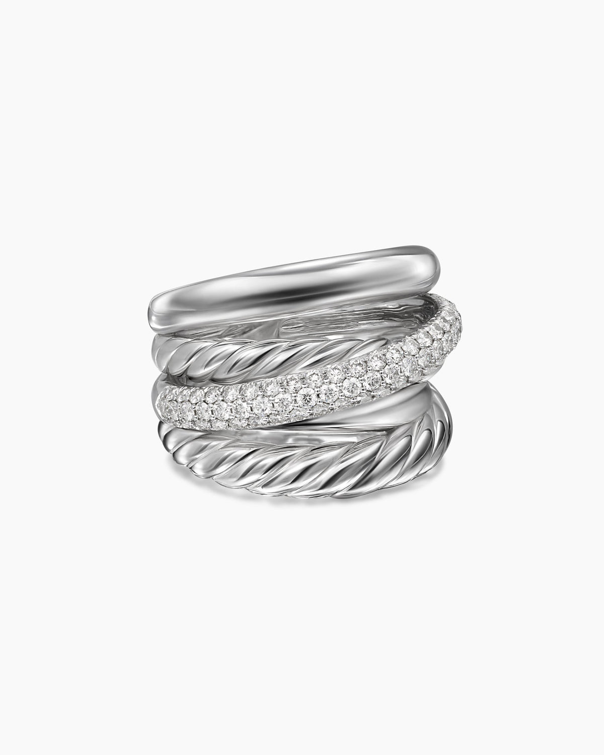 David Yurman Crossover Five Row Ring David Yurman Women’s