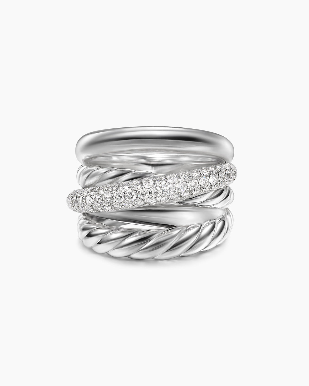 David Yurman Crossover Five Row Ring David Yurman Women’s