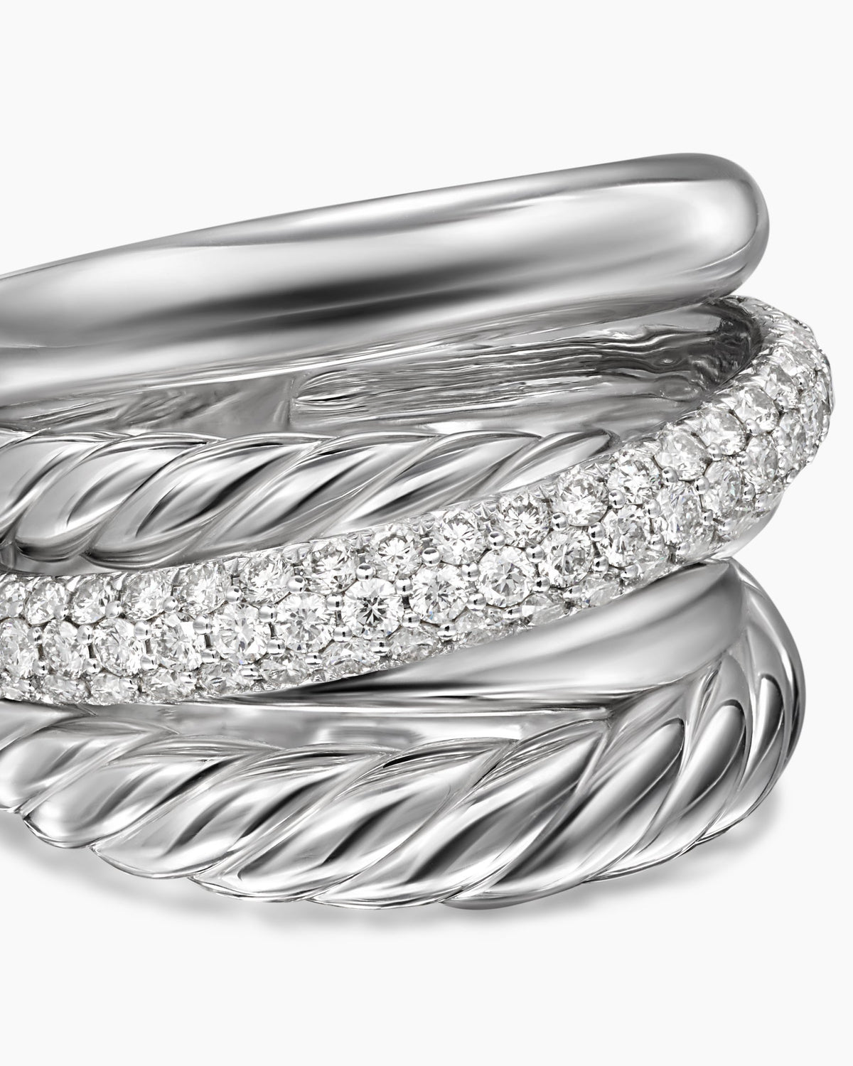 David Yurman Crossover Five Row Ring David Yurman Women’s