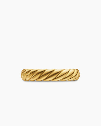 David Yurman Sculpted Cable Band Ring David Yurman Women’s