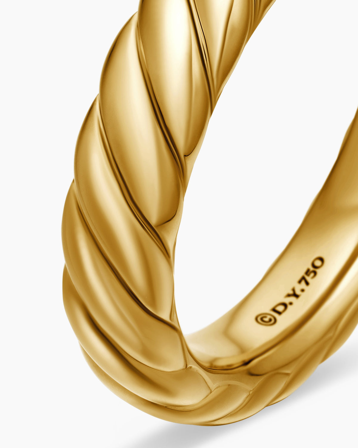 David Yurman Sculpted Cable Band Ring David Yurman Women’s
