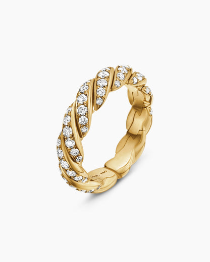 David Yurman Sculpted Cable Flex Band Ring David Yurman Women’s