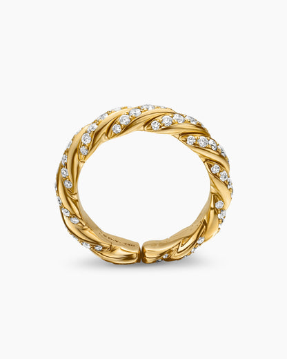 David Yurman Sculpted Cable Flex Band Ring David Yurman Women’s