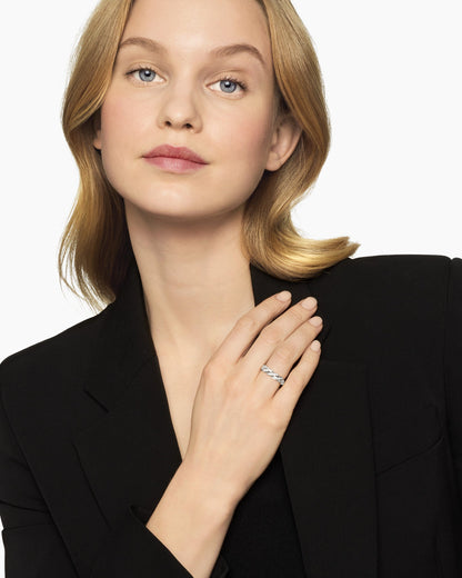 David Yurman Sculpted Cable Flex Band Ring David Yurman Women’s