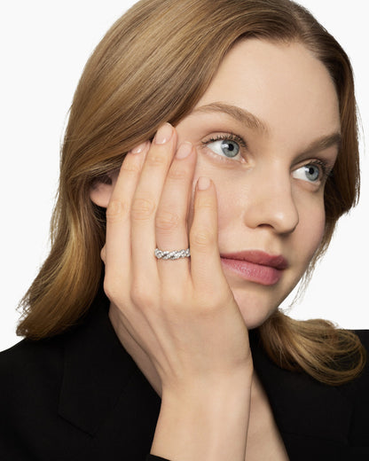 David Yurman Sculpted Cable Flex Band Ring David Yurman Women’s