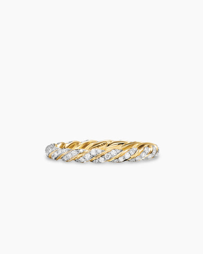 David Yurman Pavé Petite Band Ring David Yurman Women’s