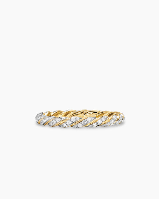 David Yurman Pavé Petite Band Ring David Yurman Women’s