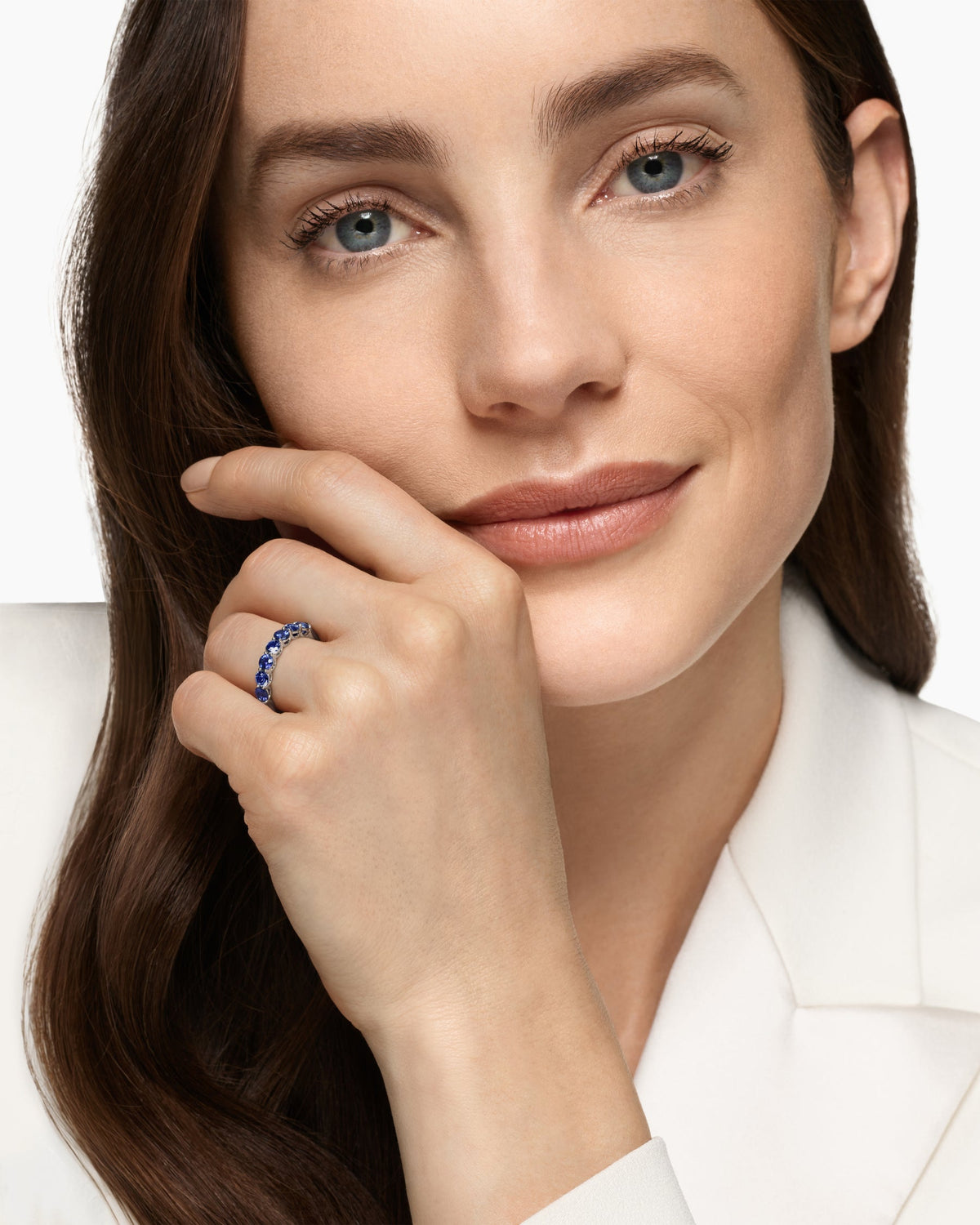 David Yurman DY Eden Partway Band Ring David Yurman Women’s|Wedding