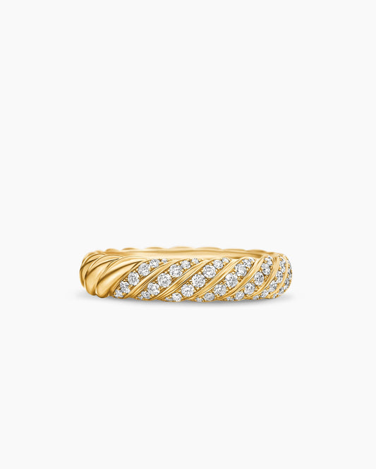 David Yurman Sculpted Cable Band Ring David Yurman Women’s