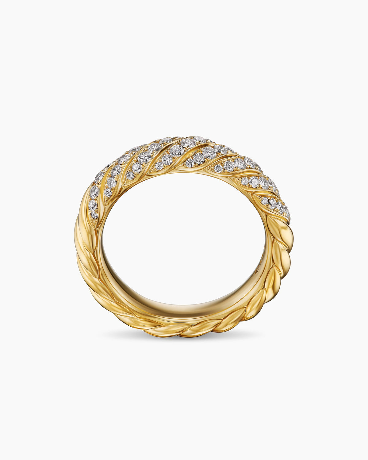 David Yurman Sculpted Cable Band Ring David Yurman Women’s