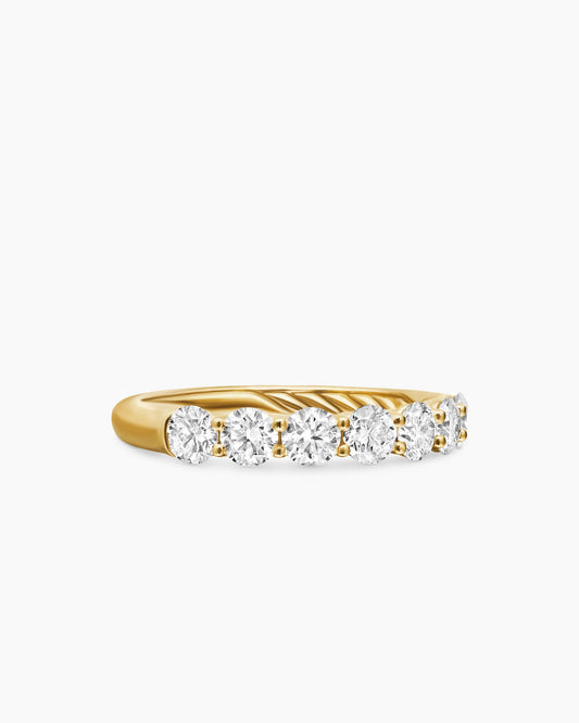 David Yurman DY Eden Partway Band Ring David Yurman Women’s|Wedding
