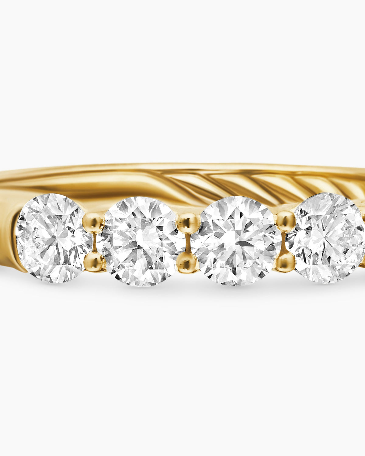 David Yurman DY Eden Partway Band Ring David Yurman Women’s|Wedding
