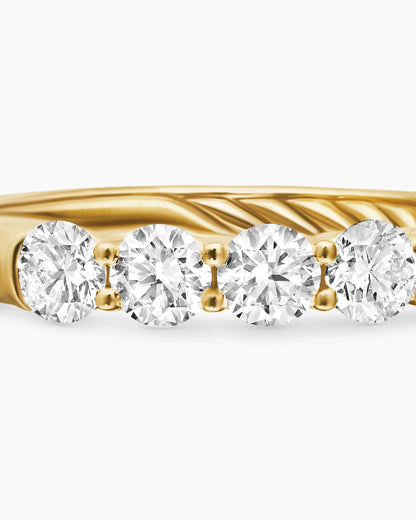 David Yurman DY Eden Partway Band Ring David Yurman Women’s|Wedding