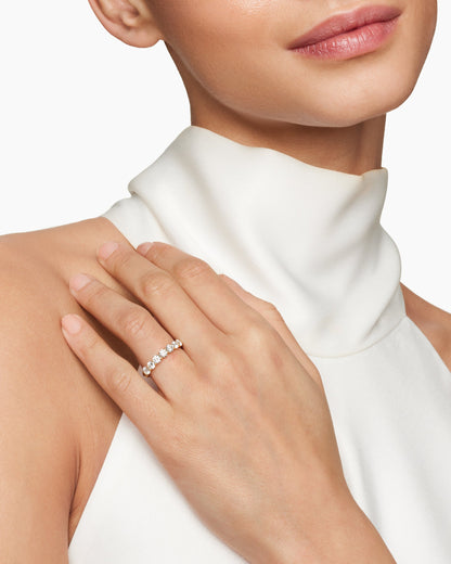 David Yurman DY Eden Partway Band Ring David Yurman Women’s|Wedding