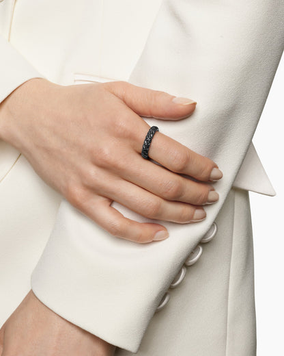 David Yurman Sculpted Cable Band Ring David Yurman Women’s