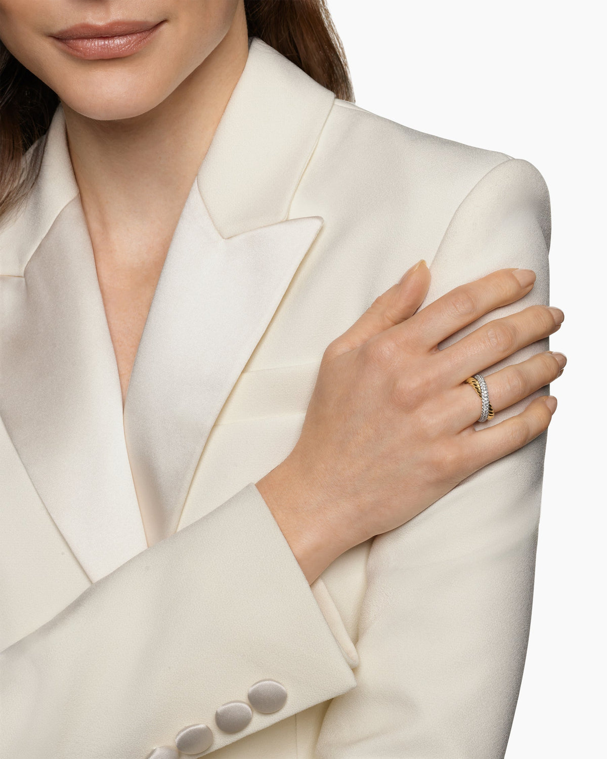 David Yurman Crossover Two Row Ring David Yurman Women’s