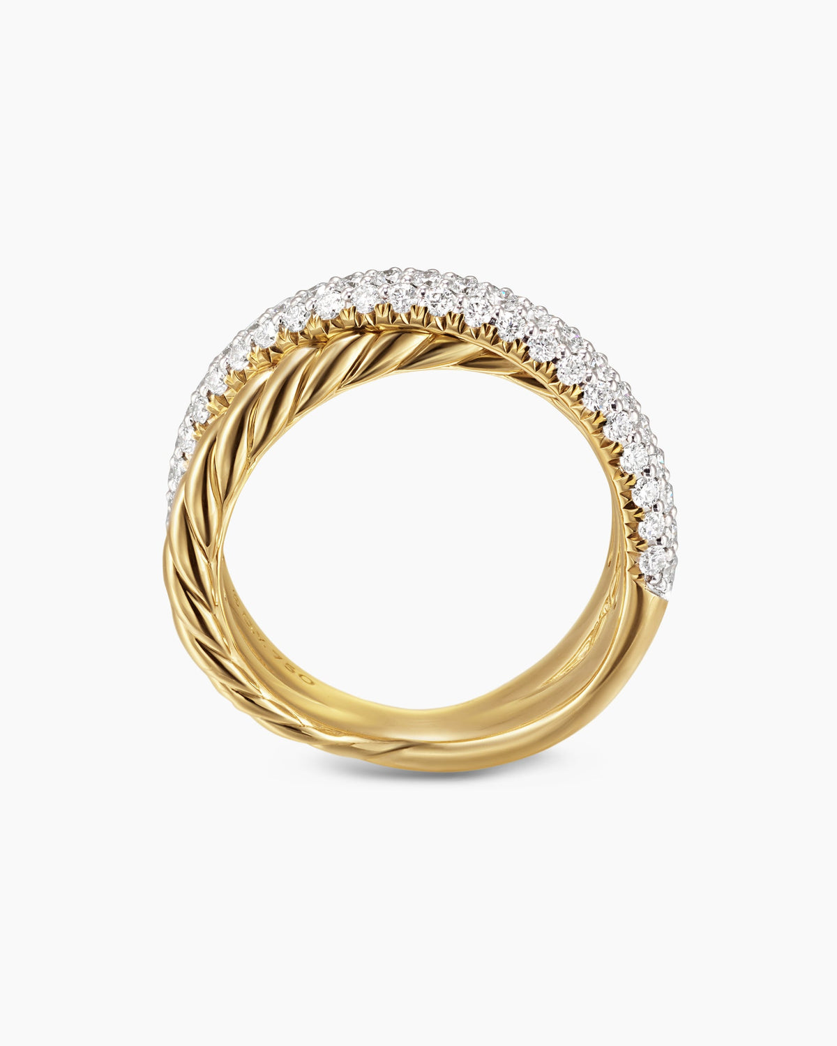 David Yurman Crossover Two Row Ring David Yurman Women’s