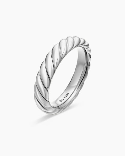 David Yurman Sculpted Cable Band Ring David Yurman Women’s
