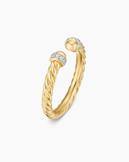 David Yurman Cable Band Open Ring David Yurman Women’s
