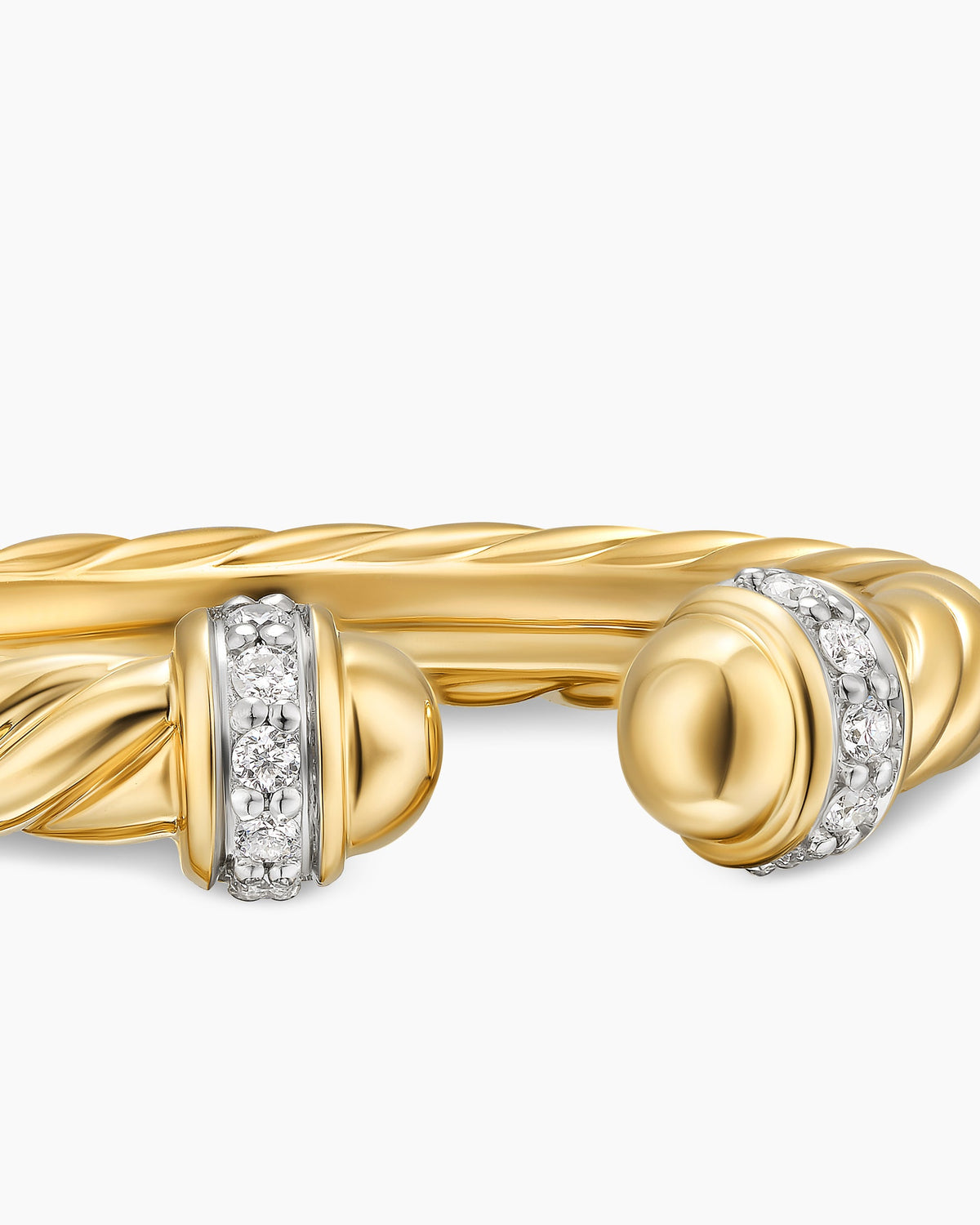 David Yurman Cable Band Open Ring David Yurman Women’s