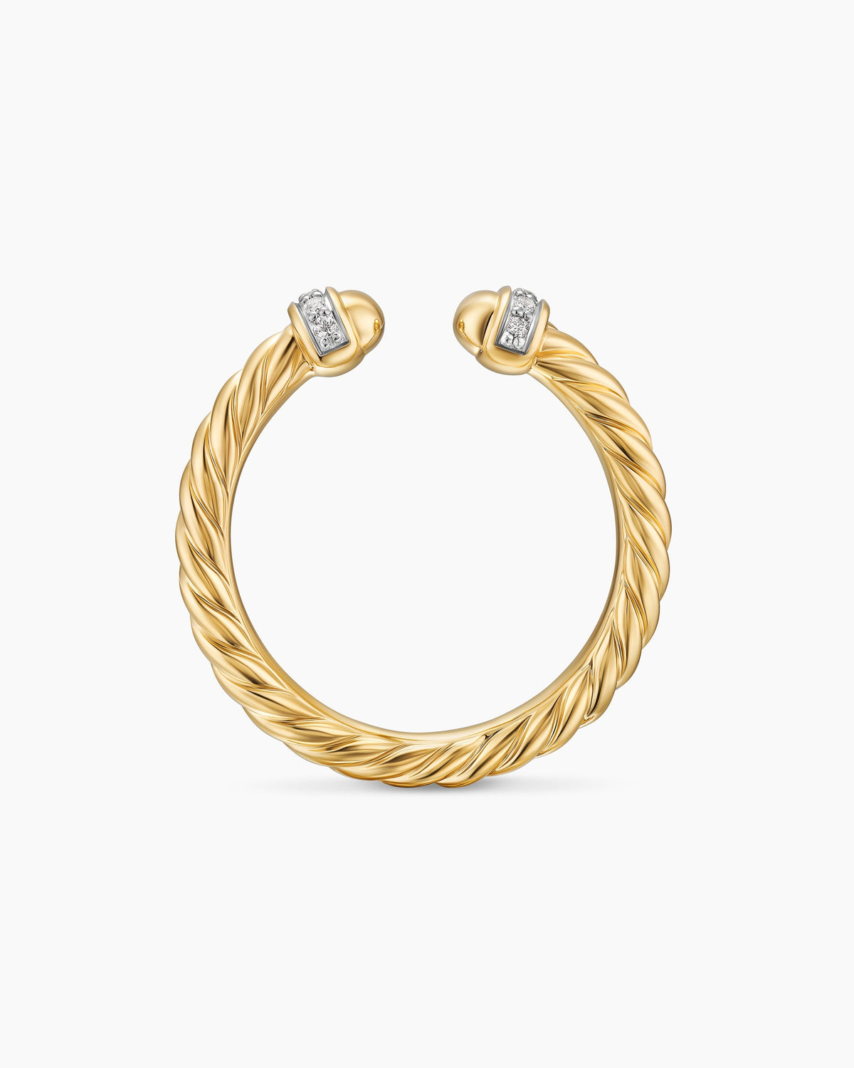 David Yurman Cable Band Open Ring David Yurman Women’s