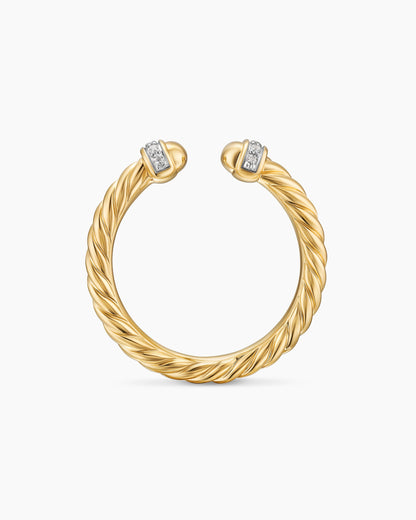 David Yurman Cable Band Open Ring David Yurman Women’s