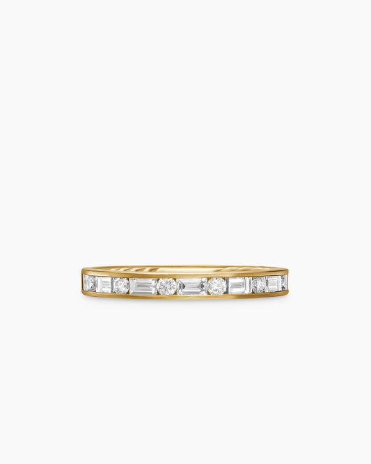 David Yurman DY Eden Partway Alternating Diamond Band Ring David Yurman Women’s|Wedding