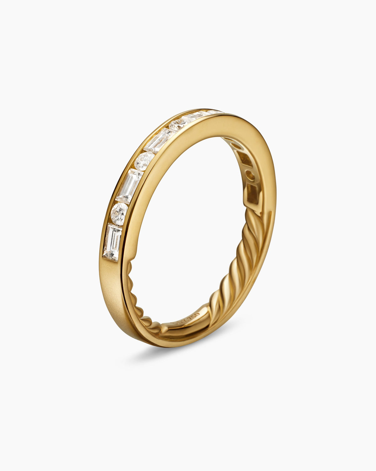 David Yurman DY Eden Partway Alternating Diamond Band Ring David Yurman Women’s|Wedding