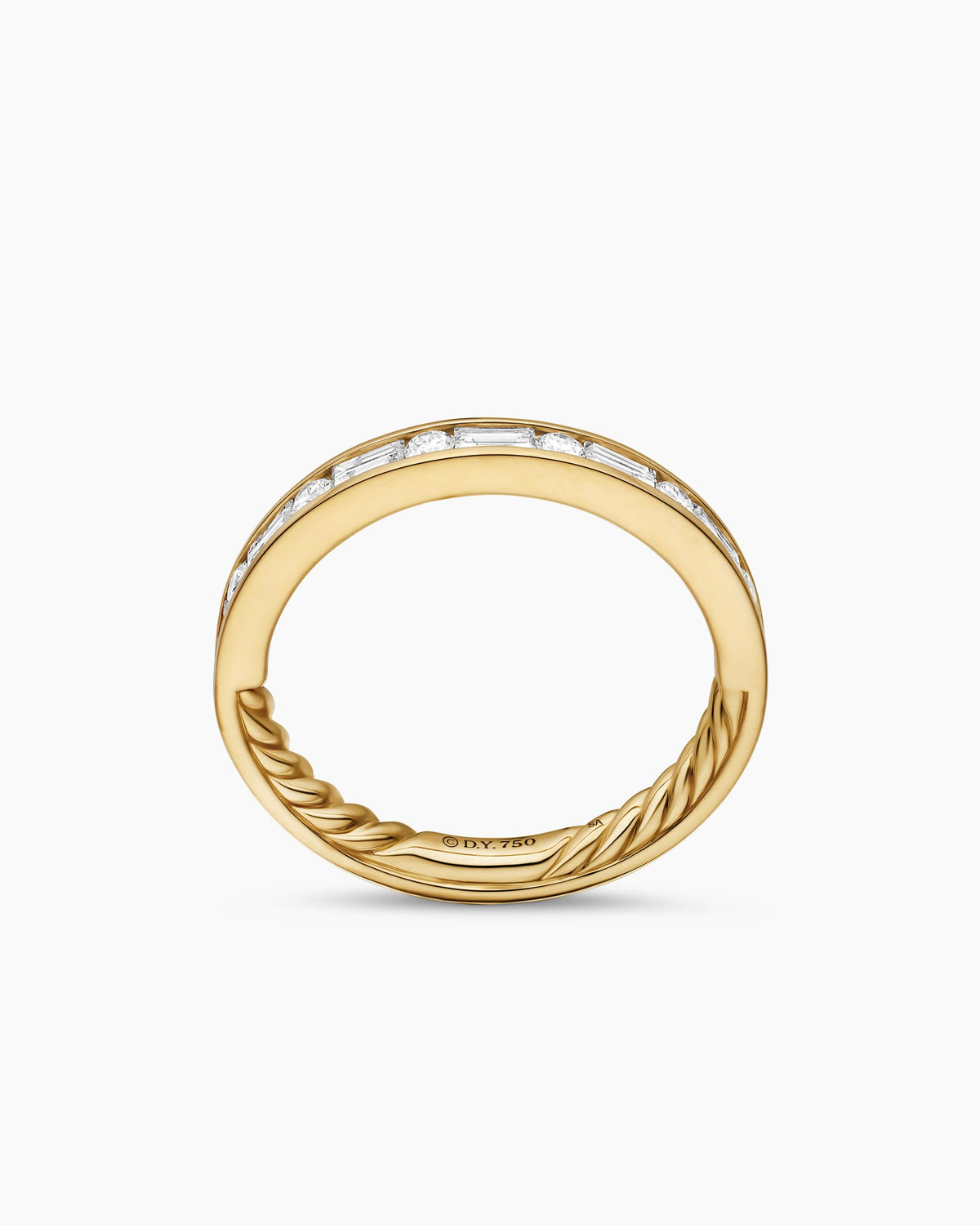 David Yurman DY Eden Partway Alternating Diamond Band Ring David Yurman Women’s|Wedding