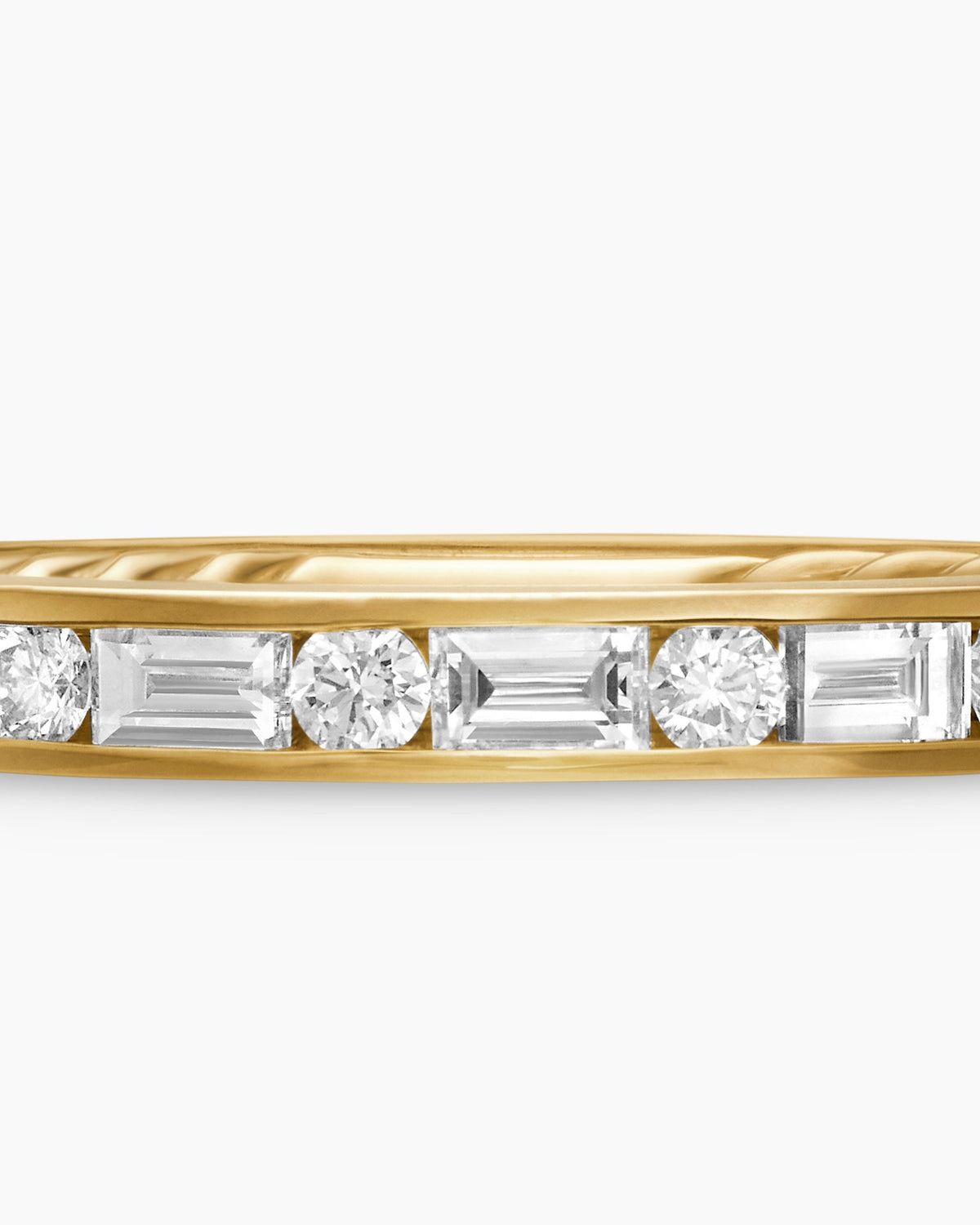 David Yurman DY Eden Partway Alternating Diamond Band Ring David Yurman Women’s|Wedding