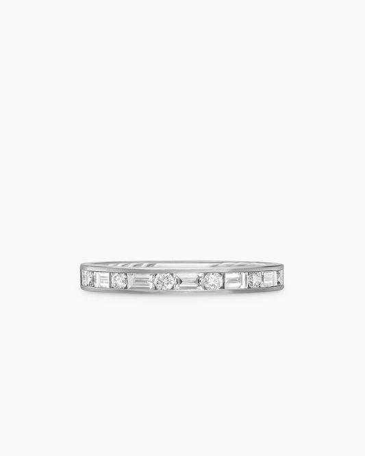 David Yurman DY Eden Partway Alternating Diamond Band Ring David Yurman Women’s|Wedding
