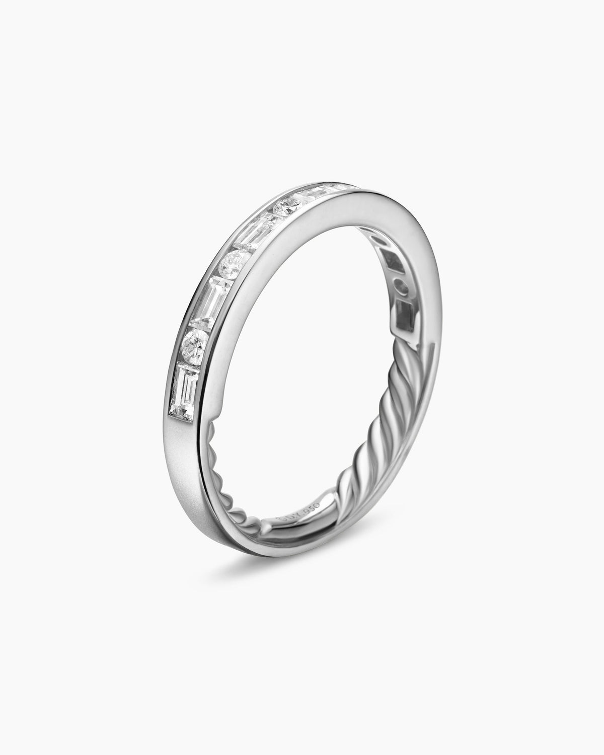 David Yurman DY Eden Partway Alternating Diamond Band Ring David Yurman Women’s|Wedding