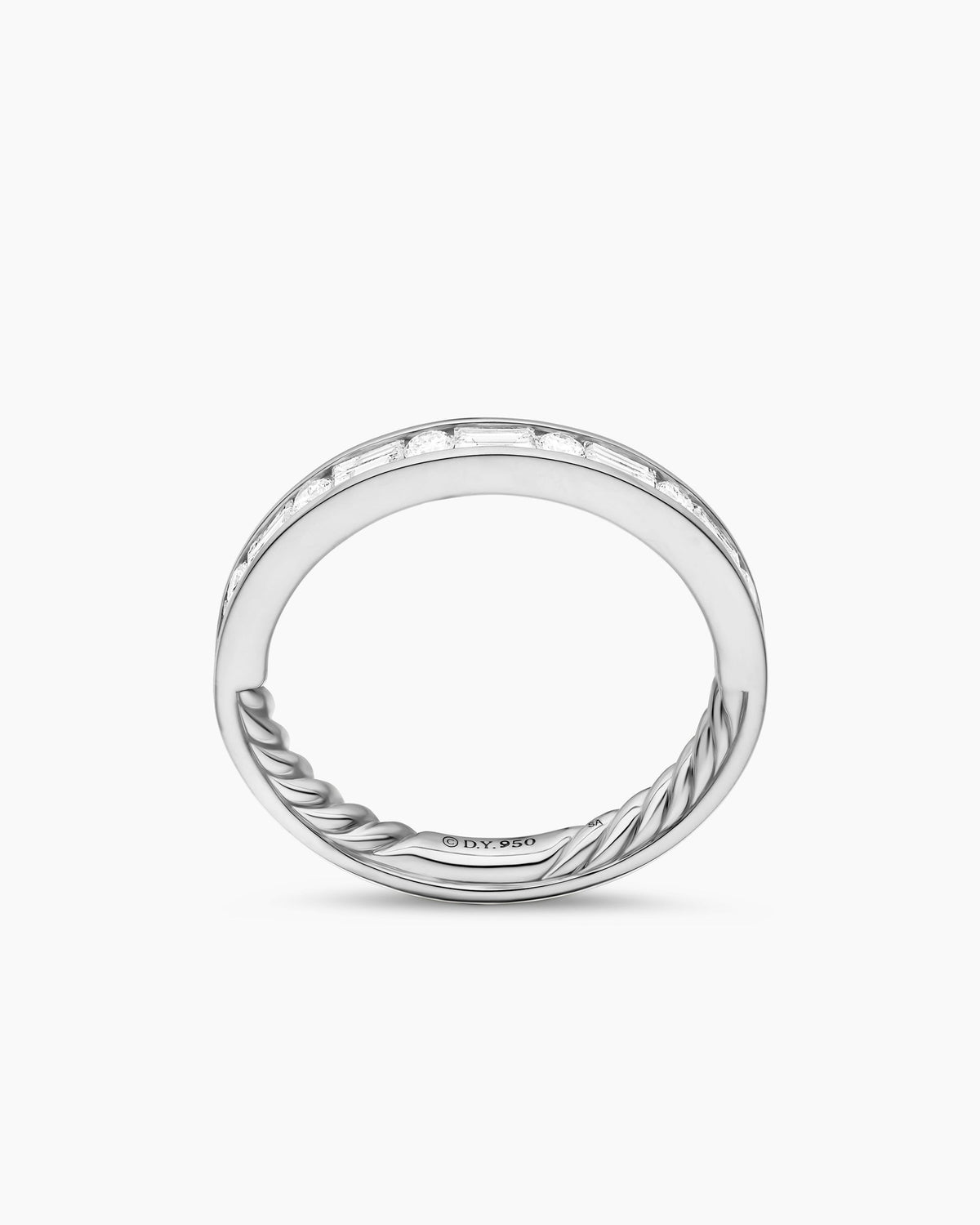David Yurman DY Eden Partway Alternating Diamond Band Ring David Yurman Women’s|Wedding