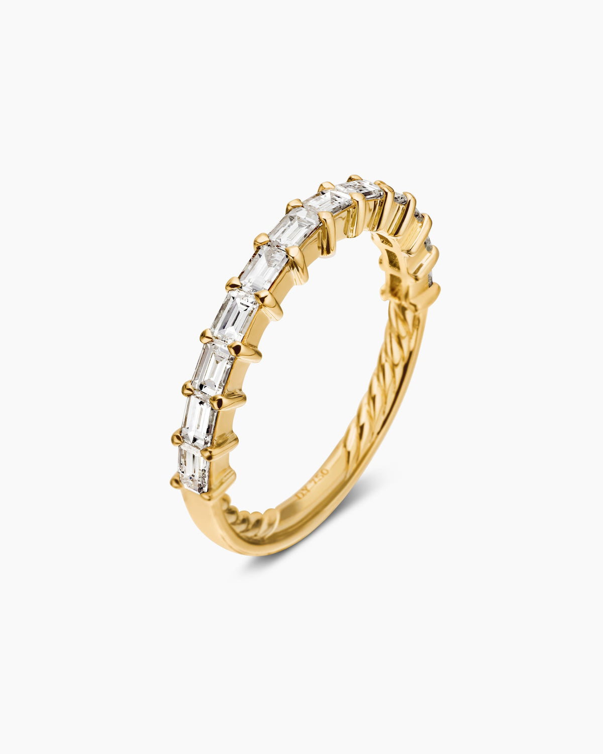 David Yurman DY Eden Partway Band Ring David Yurman Women’s|Wedding