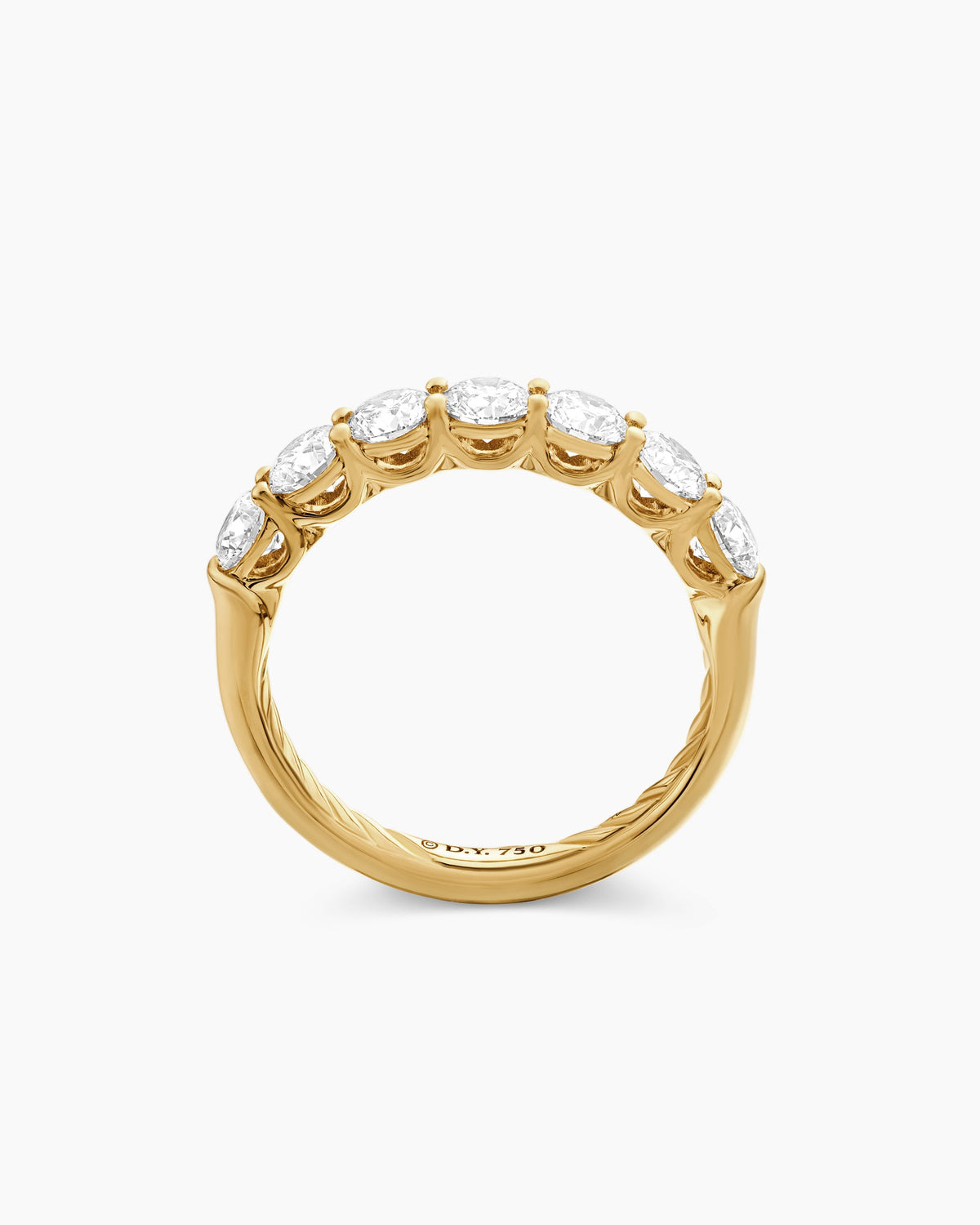 David Yurman DY Eden Partway Band Ring David Yurman Women’s|Wedding