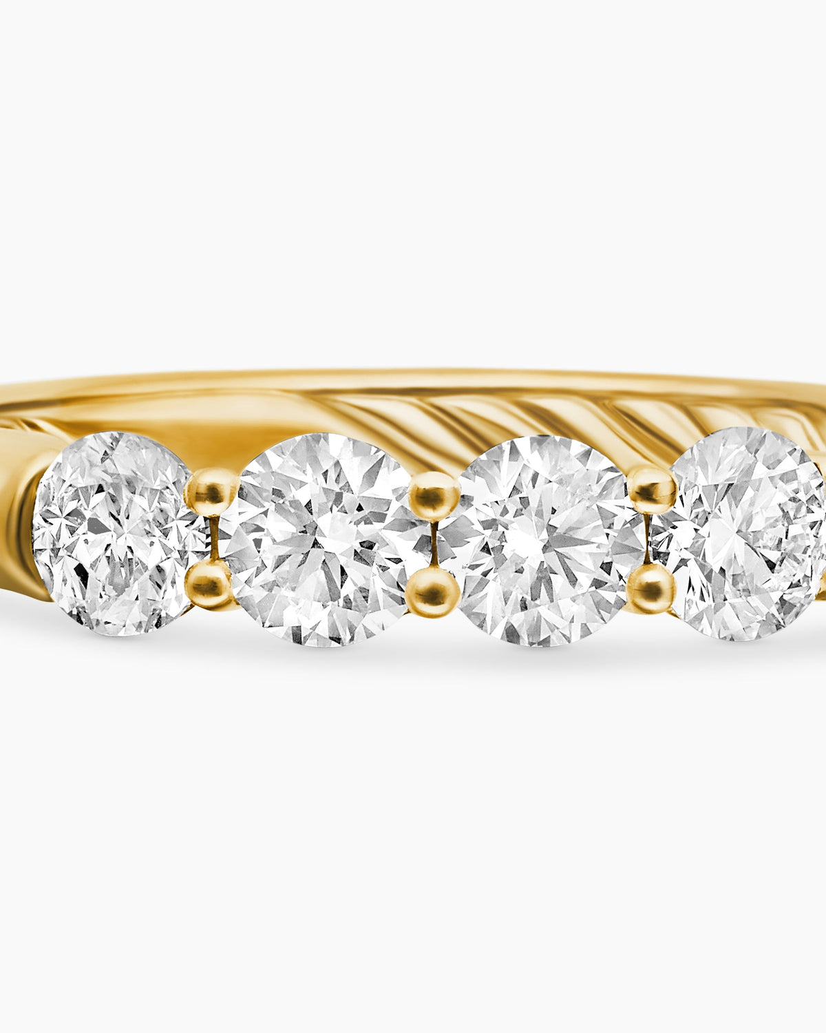 David Yurman DY Eden Partway Band Ring David Yurman Women’s|Wedding