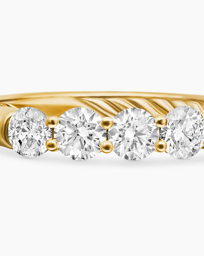David Yurman DY Eden Partway Band Ring David Yurman Women’s|Wedding