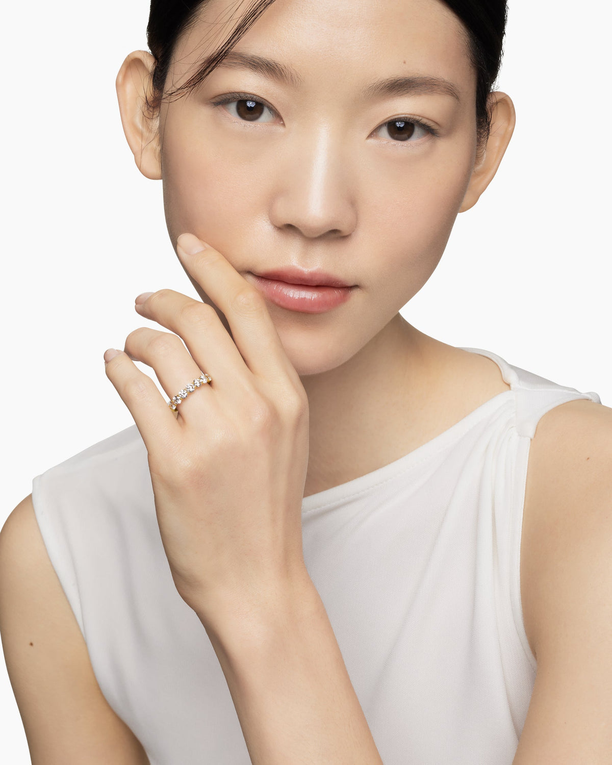 David Yurman DY Eden Partway Band Ring David Yurman Women’s|Wedding