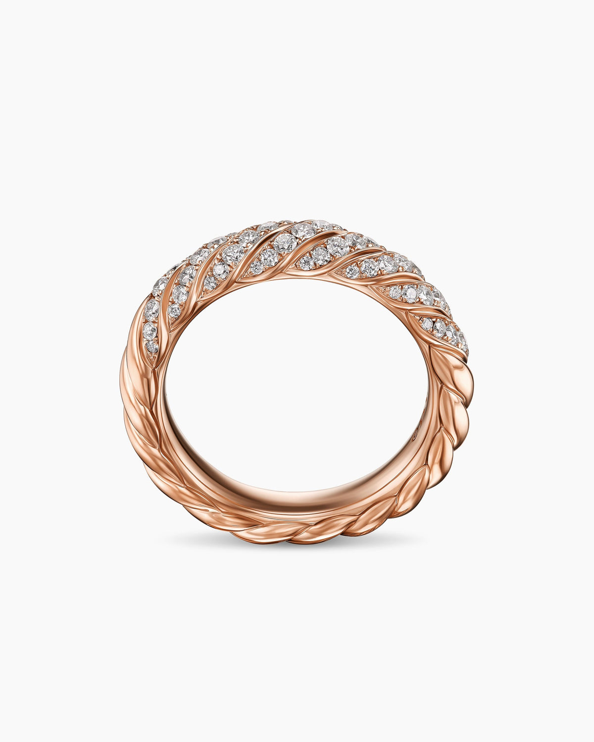 David Yurman Sculpted Cable Band Ring David Yurman Women’s