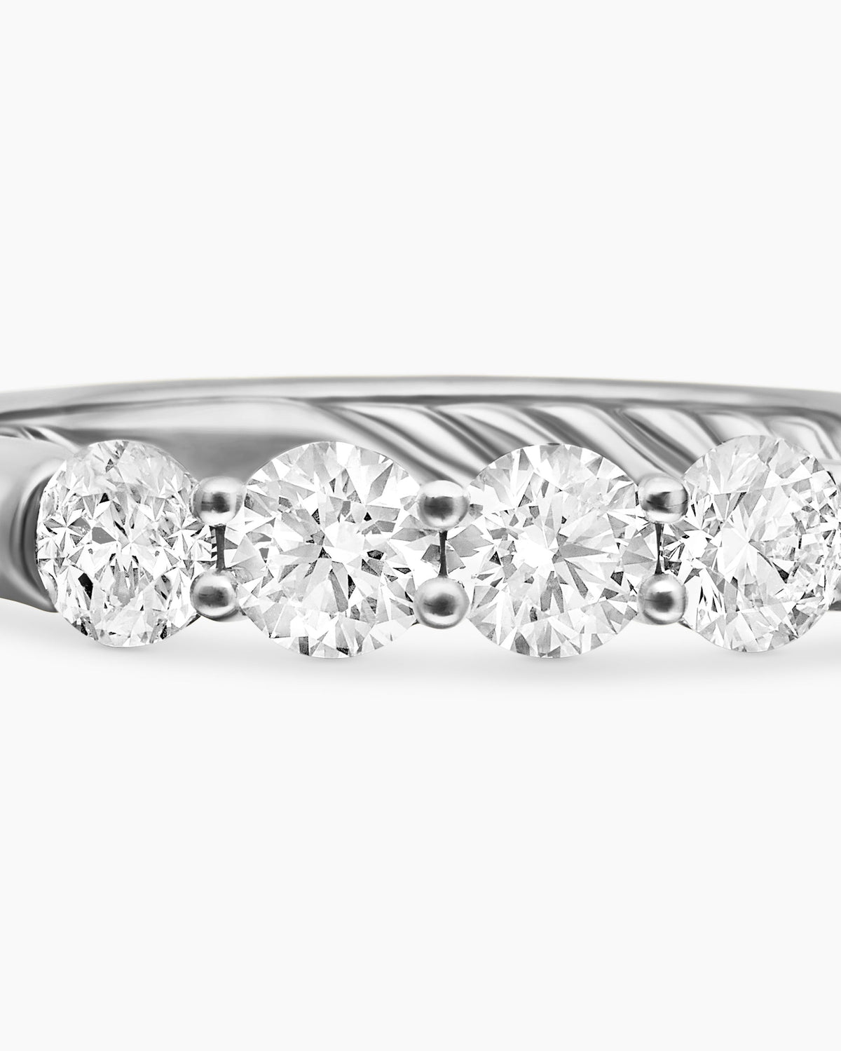 David Yurman DY Eden Partway Band Ring David Yurman Women’s|Wedding